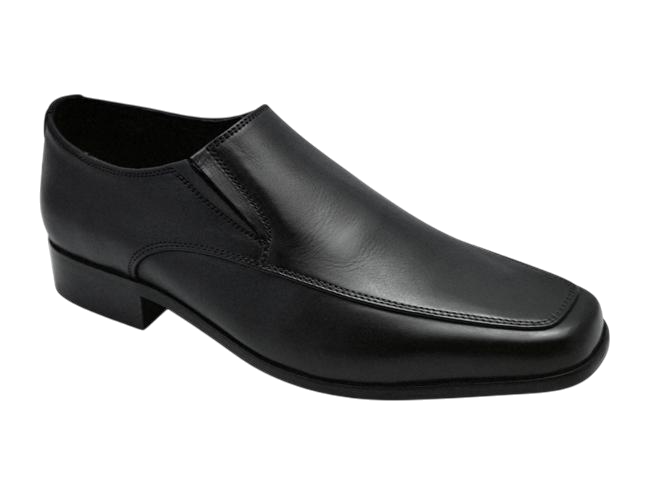 Wizfort Classics Mens Leather Sole Moc Toe Slip On