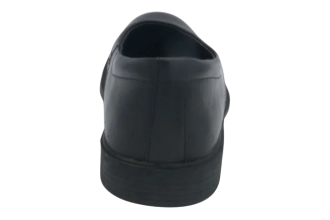 Wizfort Men's Leather Lightweight Chassidic Loafer - Black - view 5