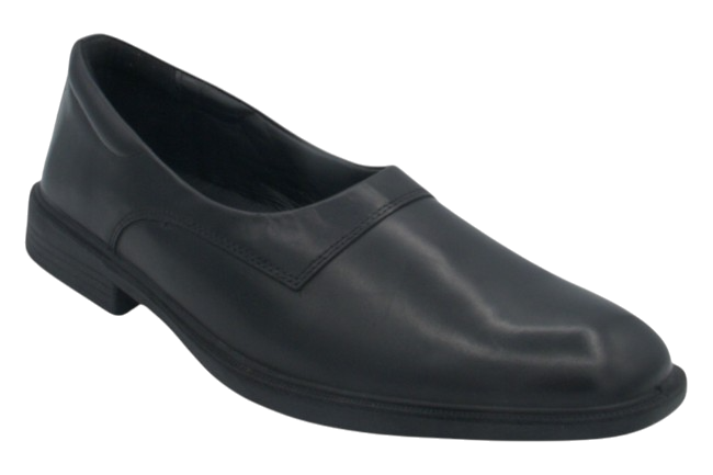 Wizfort Mens Lightweight Plain Toe Chassidic Loafer