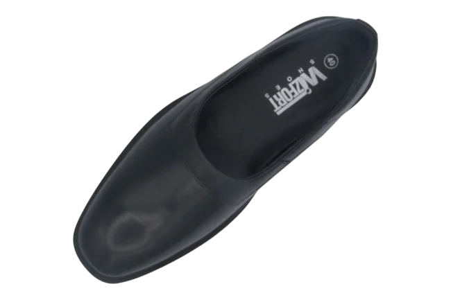 Wizfort Men's Leather Lightweight Chassidic Loafer - Black - view 6